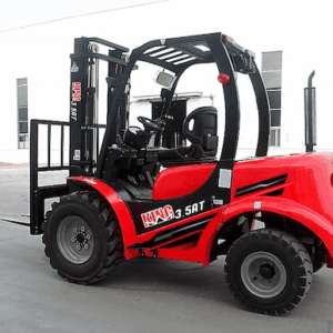 3.5 Ton Diesel 2WD All Terrain Forklift Premium Package
